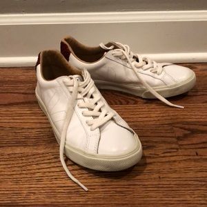 Veja Leather Sneakers (Lightly Worn)